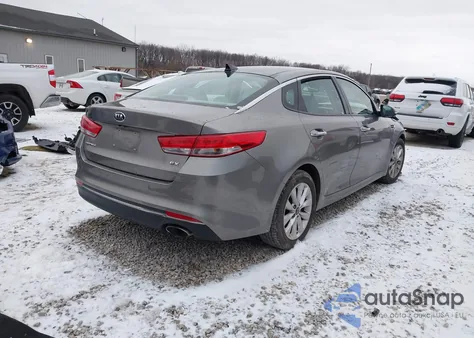 2016 Kia Optima Ex from USA, damaged, VIN 5XXGU4L34GG014279